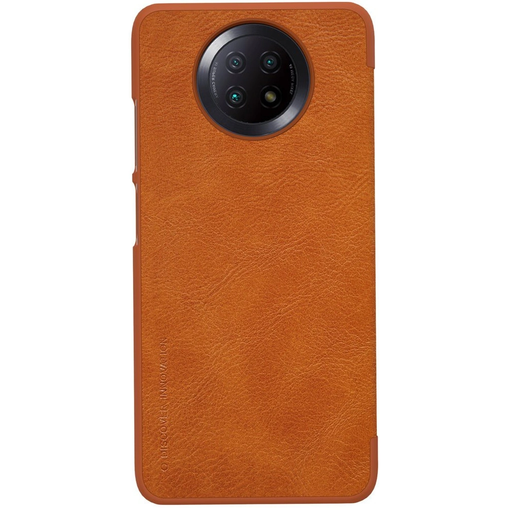 [OUTLET] Etui Nillkin Qin Xiaomi Redmi Note 9T 5G brązowy