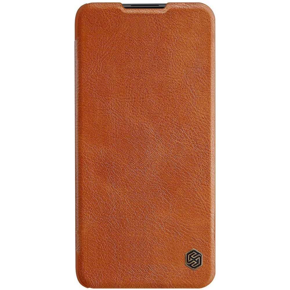 [OUTLET] Etui Nillkin Qin Xiaomi Redmi Note 9T 5G brązowy