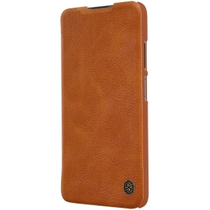 Kup [OUTLET] Etui Nillkin Qin Xiaomi Redmi Note 9T 5G brązowy - OT-855 - {ean13} - Sklep Home Screen