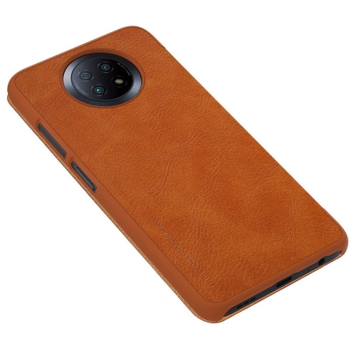 Buy [OUTLET] Case Nillkin Qin Xiaomi Redmi Note 9T 5G brown - OT-855 - {ean13} - Home Screen Store Europe