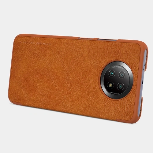 Kup [OUTLET] Etui Nillkin Qin Xiaomi Redmi Note 9T 5G brązowy - OT-855 - {ean13} - Sklep Home Screen
