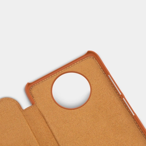 Kup [OUTLET] Etui Nillkin Qin Xiaomi Redmi Note 9T 5G brązowy - OT-855 - {ean13} - Sklep Home Screen