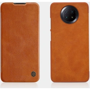 Kup [OUTLET] Etui Nillkin Qin Xiaomi Redmi Note 9T 5G brązowy - OT-855 - {ean13} - Sklep Home Screen