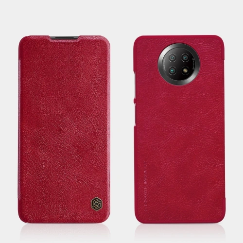 Buy [OUTLET] Case Nillkin Qin Xiaomi Redmi Note 9T 5G brown - OT-855 - {ean13} - Home Screen Store Europe