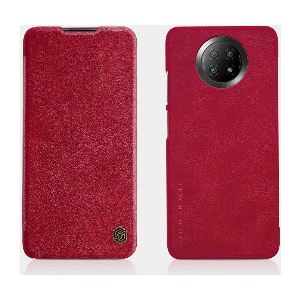 [OUTLET] Etui Nillkin Qin Xiaomi Redmi Note 9T 5G brązowy