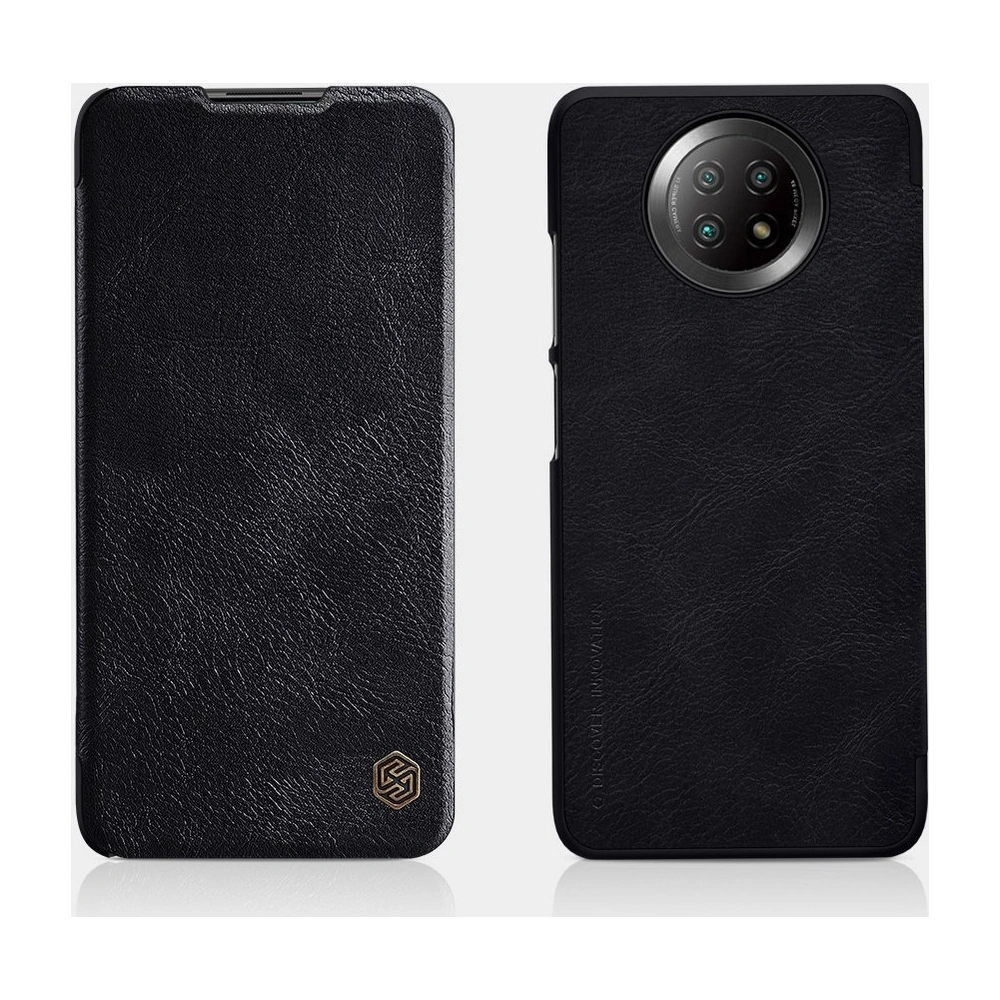 [OUTLET] Etui Nillkin Qin Xiaomi Redmi Note 9T 5G brązowy