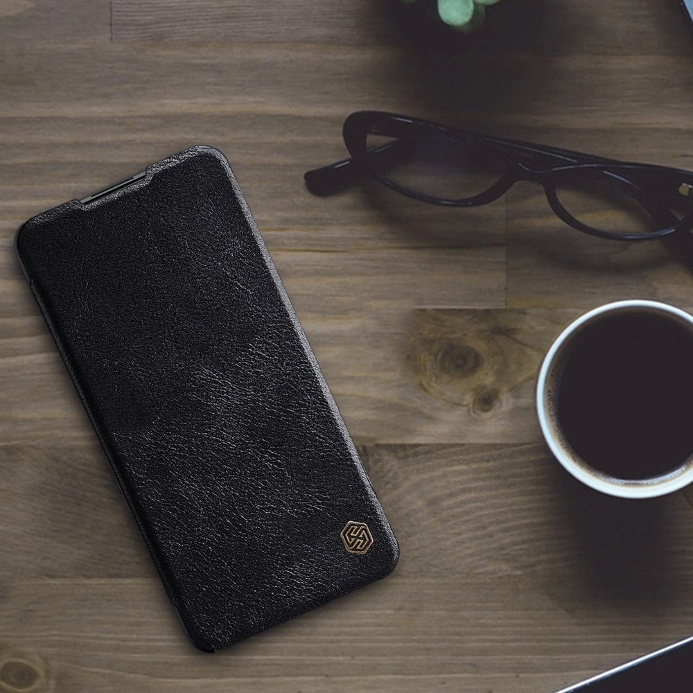 [OUTLET] Etui Nillkin Qin Xiaomi Redmi Note 9T 5G brązowy