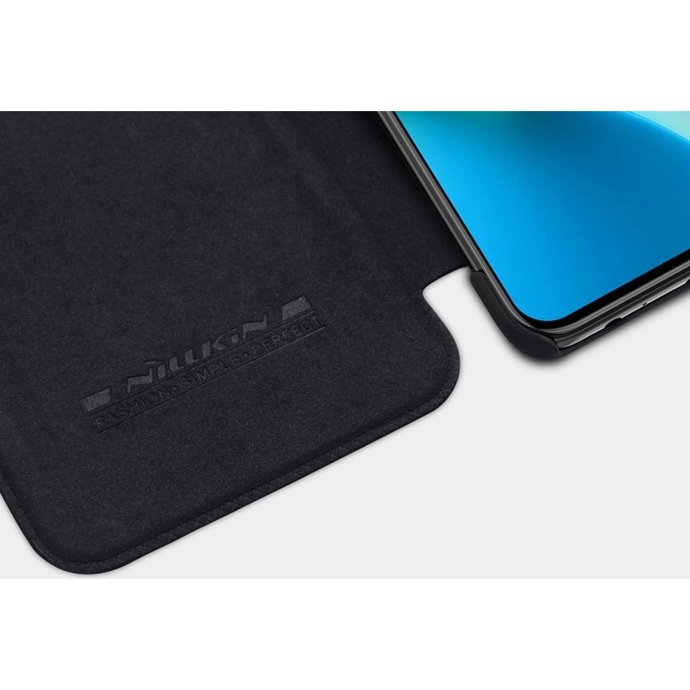 [OUTLET] Etui Nillkin Qin Xiaomi Redmi Note 9T 5G brązowy