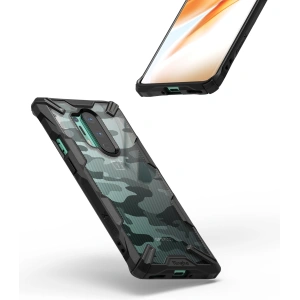 Kup Etui Ringke Fusion-X OnePlus 8 Pro Camo (Moro) Black - RGK1183MOB - {ean13} - Sklep Home Screen