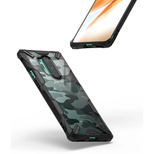 Kup Etui Ringke Fusion-X OnePlus 8 Pro Camo (Moro) Black - RGK1183MOB - {ean13} - Sklep Home Screen