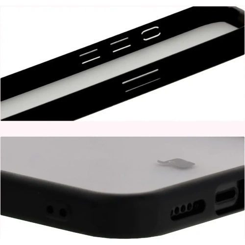 Kup Etui Bizon Case Angelo do Apple iPhone 16e przydymione z czarną ramką - BIZ8768 - {ean13} - Sklep Home Screen