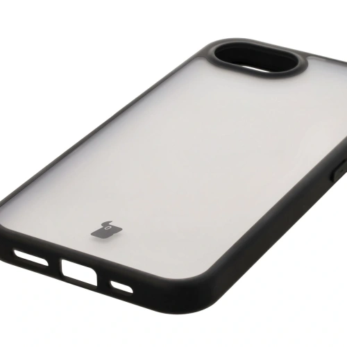 Buy Bizon Case Angelo Apple iPhone 16e smoky with a black frame - BIZ8768 - {ean13} - Home Screen Store Europe