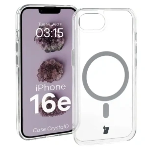 Buy Bizon Case CrystalO Magnetic Apple iPhone 16e clear - BIZ8769 - {ean13} - Home Screen Store Europe