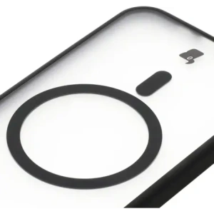 Buy Bizon Case MatteO Magnetic Apple iPhone 16e translucent with black frame - BIZ8770 - {ean13} - Home Screen Store Europe