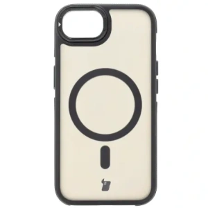 Kup Etui z podstawką i pierścieniem magnetycznym Bizon Case Eclipse Magnetic & Stand do Apple iPhone 16e przydymione z czarną ramką - BIZ8771 - {ean13} - Sklep Home Screen