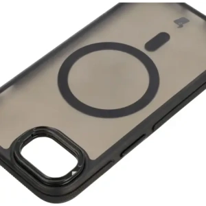 Kup Etui z podstawką i pierścieniem magnetycznym Bizon Case Eclipse Magnetic & Stand do Apple iPhone 16e przydymione z czarną ramką - BIZ8771 - {ean13} - Sklep Home Screen