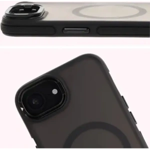 Buy Bizon Case Eclipse Magnetic & Stand Apple iPhone 16e smoky with a black frame - BIZ8771 - {ean13} - Home Screen Store Europe