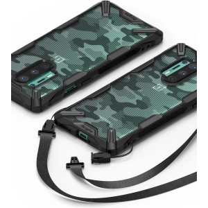 Kup Etui Ringke Fusion-X OnePlus 8 Pro Camo (Moro) Black - RGK1183MOB - {ean13} - Sklep Home Screen