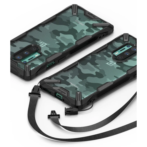 Kup Etui Ringke Fusion-X OnePlus 8 Pro Camo (Moro) Black - RGK1183MOB - {ean13} - Sklep Home Screen
