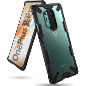 Kup Etui Ringke Fusion-X OnePlus 8 Pro Fekete - RGK1181BLK - {ean13} - Sklep Home Screen
