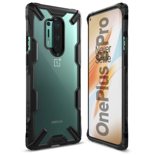 Kup Etui Ringke Fusion-X OnePlus 8 Pro Black - RGK1181BLK - {ean13} - Sklep Home Screen
