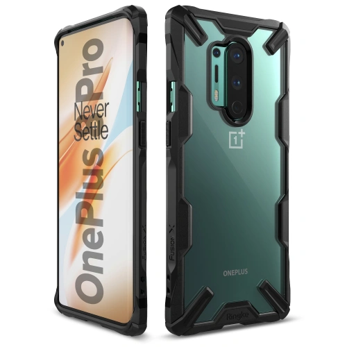 Kup Etui Ringke Fusion-X OnePlus 8 Pro Fekete - RGK1181BLK - {ean13} - Sklep Home Screen