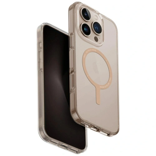 Kup UNIQ Clario Apple iPhone 16 Pro Magclick Încărcare transparent/aurie - UNIQ1469 - {ean13} - Sklep Home Screen