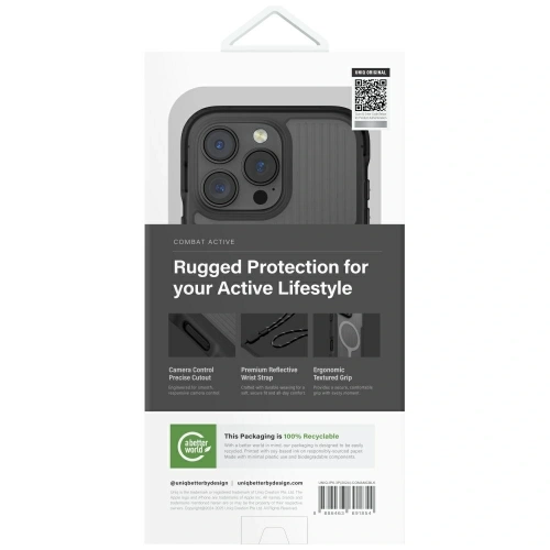 Kup UNIQ Combat Active Apple iPhone 16 Pro Magclick Töltő fekete - UNIQ1471 - {ean13} - Sklep Home Screen