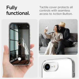 Kup Etui Spigen Liquid Crystal Mag MagSafe Apple iPhone 16e Clear - SPN16714 - {ean13} - Sklep Home Screen