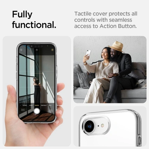 Kup Spigen Liquid Crystal Mag MagSafe Apple iPhone 16e Čirý - SPN16714 - {ean13} - Sklep Home Screen