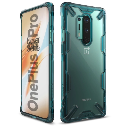 Kup Etui Ringke Fusion-X OnePlus 8 Pro Turquoise Green - RGK1182GRN - {ean13} - Sklep Home Screen