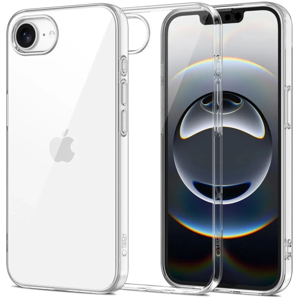 Etui Tech-Protect Flexair Apple iPhone 16e Clear