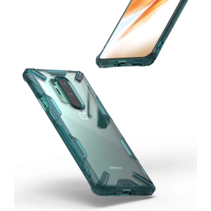 Kup Etui Ringke Fusion-X OnePlus 8 Pro Türkiz Zöld - RGK1182GRN - {ean13} - Sklep Home Screen