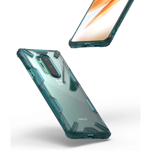 Kup Etui Ringke Fusion-X OnePlus 8 Pro Turquoise Green - RGK1182GRN - {ean13} - Sklep Home Screen