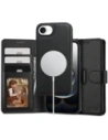 Etui z klapką Tech-Protect Wallet MagSafe Apple iPhone 16e Matte Black