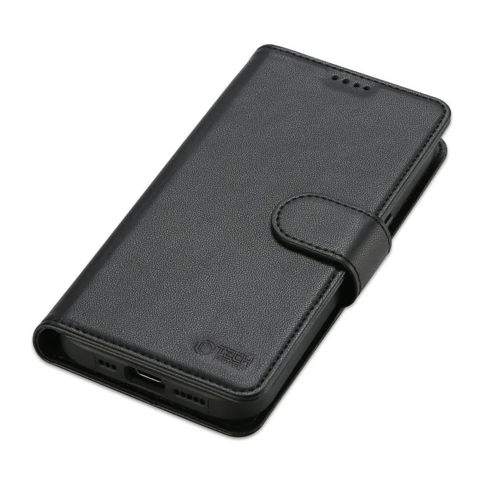 Etui z klapką Tech-Protect Wallet MagSafe Apple iPhone 16e Matte Black