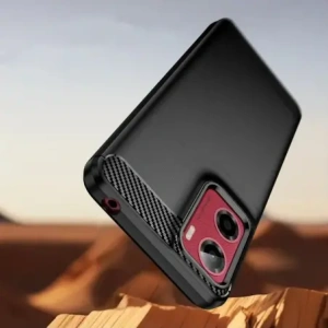 Buy Tech-Protect TPUCarbon Motorola Moto G05 / E15 Black - THP3991 - {ean13} - Home Screen Store Europe