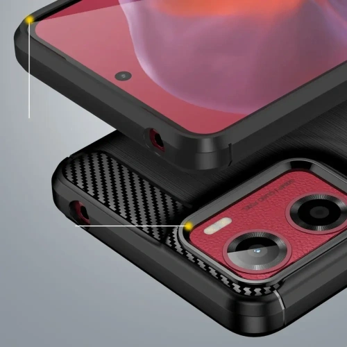 Kup Tech-Protect TPUCarbon Motorola Moto G05 / E15 Negru - THP3991 - {ean13} - Sklep Home Screen