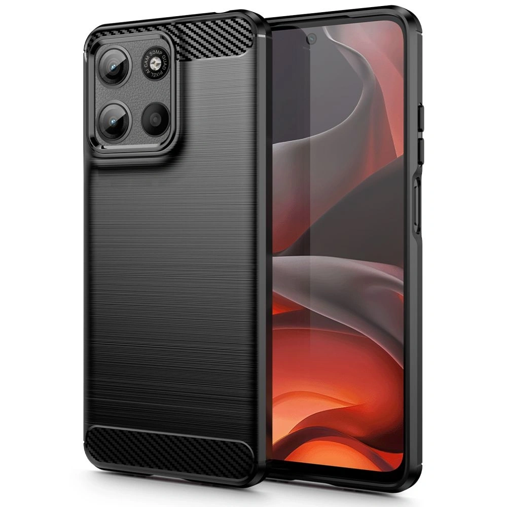 Etui Tech-Protect TPUCarbon Motorola Moto G15 / G15 Power Black