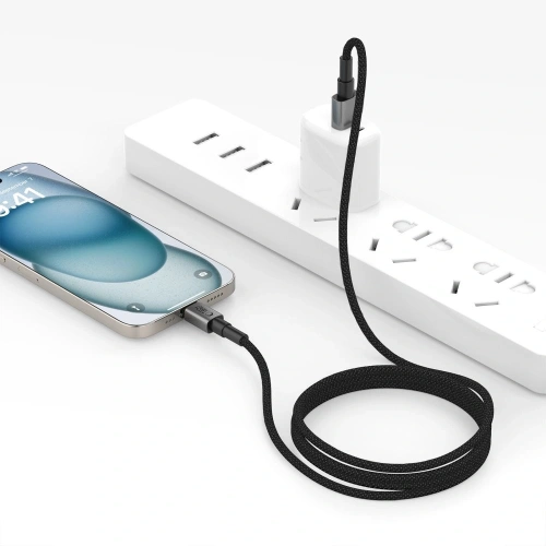 Kup Tech-Protect Ultraboost DNA USB-A / Lightning Kabel 12W 2.4A 25cm Eisen Grau - THP3993 - {ean13} - Sklep Home Screen