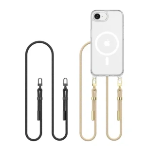 Kup Etui Tech-Protect Flexair Chain MagSafe Apple iPhone 16e Black & Taupe - THP3994 - {ean13} - Sklep Home Screen