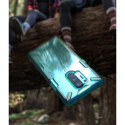 Kup Etui Ringke Fusion-X OnePlus 8 Pro Turquoise Green - RGK1182GRN - {ean13} - Sklep Home Screen