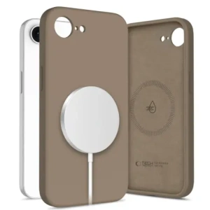 Kup Etui Tech-Protect Liquid Silicone MagSafe Apple iPhone 16e Chocolate Brown - THP3996 - {ean13} - Sklep Home Screen