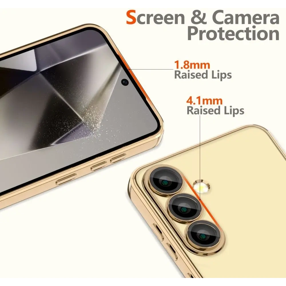 Etui Tech-Protect Magflex MagSafe Samsung Galaxy A36 5G Shiny Gold