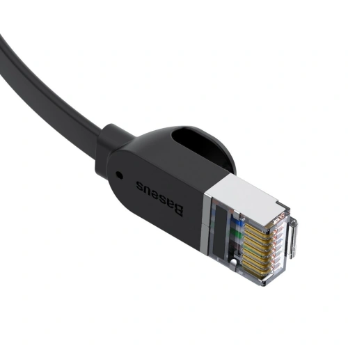 Kup Cablul de rețea plat Baseus High Speed, Ethernet RJ45, Gigabit, Cat.6, 3m (negru) - BSU1440BLK - {ean13} - Sklep Home Screen