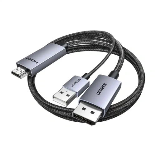Kup UGREEN HD169 DisplayPort / HDMI 4K 60Hz 2m (schwarz) - UGR5606 - {ean13} - Sklep Home Screen