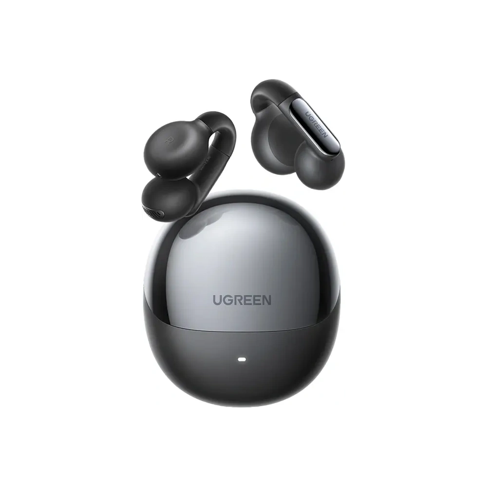 Bezprzewodowe słuchawki douszne klips UGREEN HiTune S5 WS210 Bluetooth 5.4 AAC, SBC (czarne)