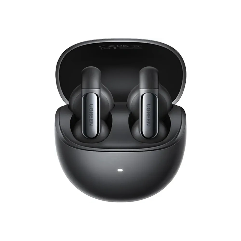 Bezprzewodowe słuchawki douszne klips UGREEN HiTune S5 WS210 Bluetooth 5.4 AAC, SBC (czarne)