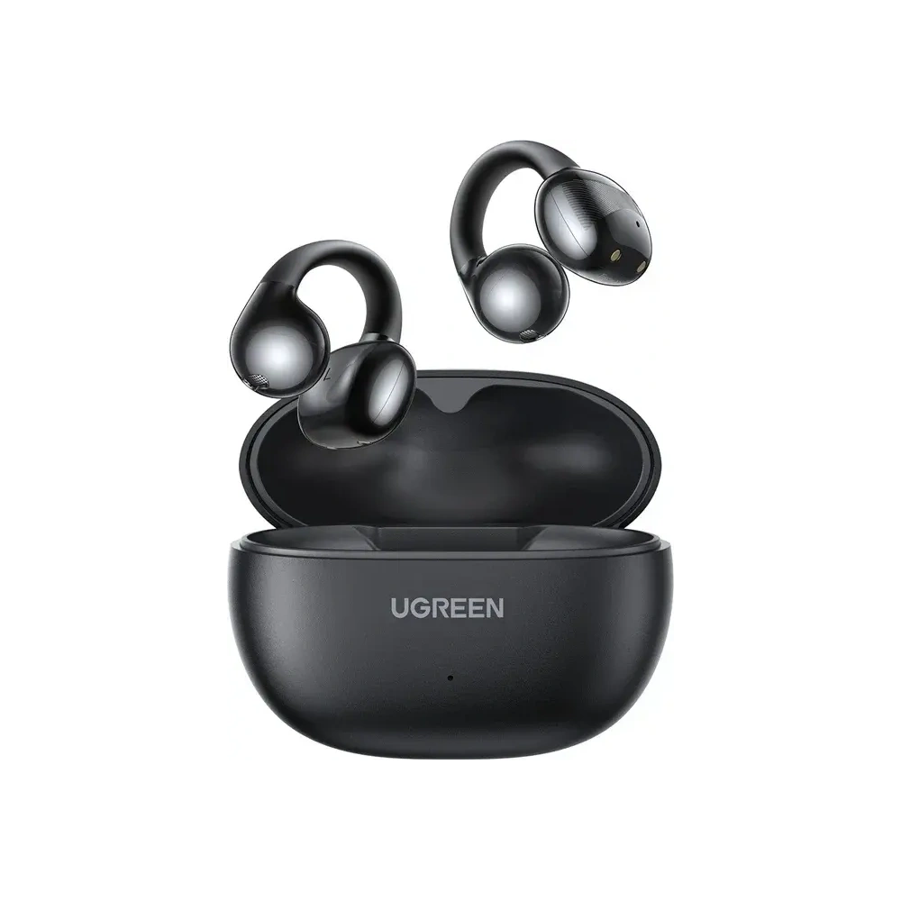 Bezprzewodowe słuchawki douszne klips UGREEN HiTune S3 WS209 Bluetooth 5.4 AAC, SBC (czarne)