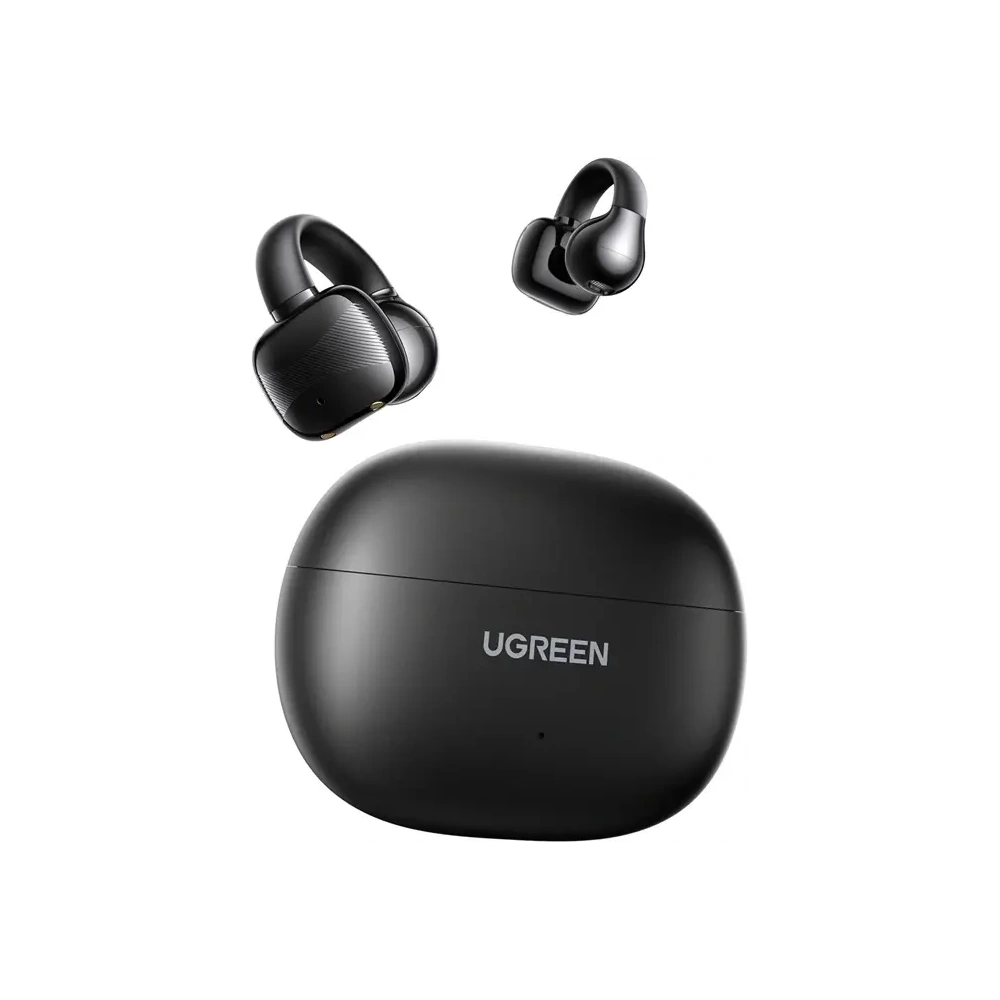 Bezprzewodowe słuchawki douszne klips UGREEN HiTune S3 WS209 Bluetooth 5.4 AAC, SBC (czarne)